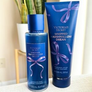 Victoria's Secret Whipped Marshmallow Dream Set - Blue and Purple